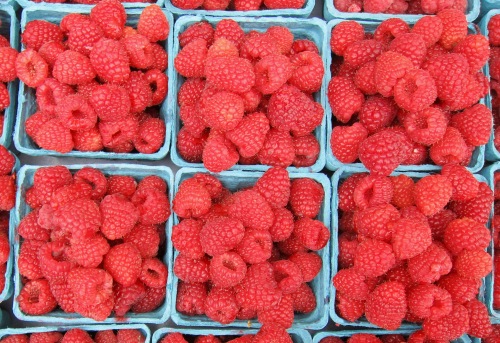 health food raspberries
